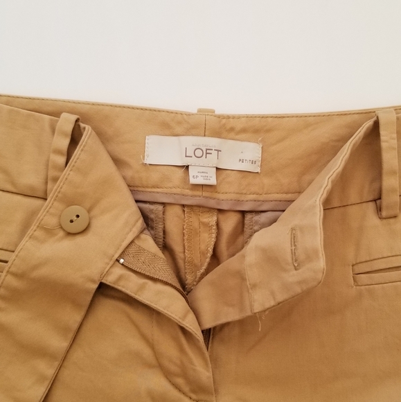 LOFT Tan Marisa Fit Petite Pants - Picture 4 of 8